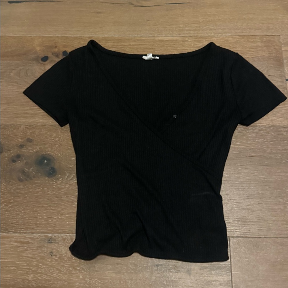 Garage Low V Neck Shirt